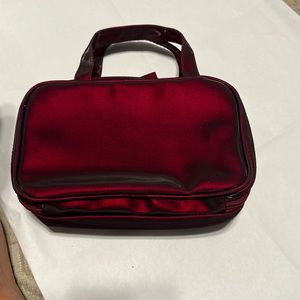 VINTAGE 1980s PVC PURSE COSMETICS WATER RESISTANT BAG